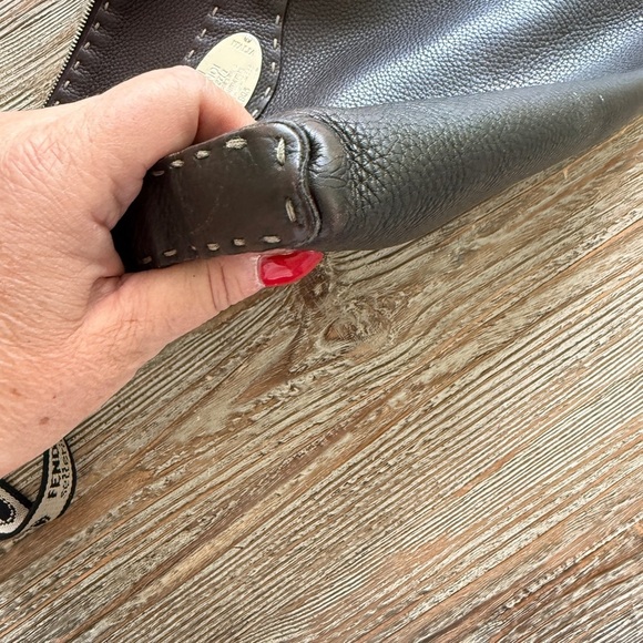 Fendi Selleria Leather Zip Top Messenger Bag Brown Crossbody COLLECTOR’S ITEM - Picture 9 of 16